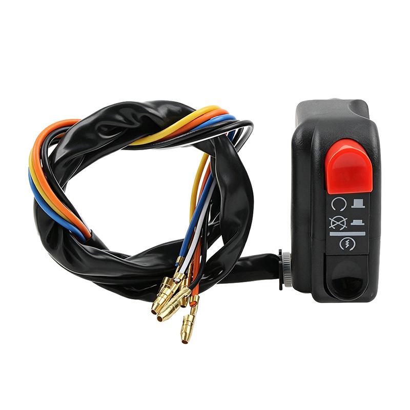 Universal Motorcycle Handlebar Switch With Kill Switch Headlight Control And Starter Function For Dirt Bike Scooter Replacement