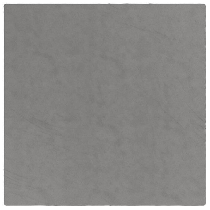 VidaXL Couverture lestée avec housse Gris 200x200 cm 13 kg Tissu 350833