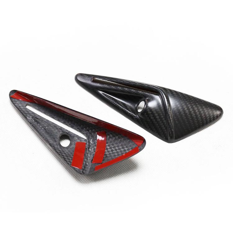 Tesla Model 3 & Y Carbon Fiber Turn Signal Light Covers