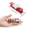 50PCS Random Styles Christmas Wood Clips Christmas Tree Gloves Elk Snowflakes Clothespins DIY Photo Pegs for New Year Decor