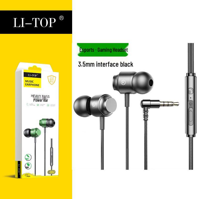 Metal Magnetic Gaming Earphones, Wired In-Ear with Type-C Angled Plug for Precise Sound Localization