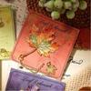 with Metal Chain Pendant Metal Leaf Bookmark Leaf Shape Stationery Supplies Maple Leaf Bookmark Reading Gift