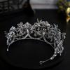 European Style New Hollow Tassel Dragonfly Bride Wedding Crown Tiara Crown Tiara Hair Accessories