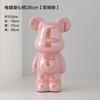 18-28CM European Electroplating Ceramic Care Bear Doll Ornament Home Desktop Living Room Decoration Ornament Decorative Figurine
