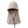 Lightweight Breathable Sunscreen Hat Neck&Face Protection Uv Protection Full Head Mask Face Cover Sun Hat Unisex