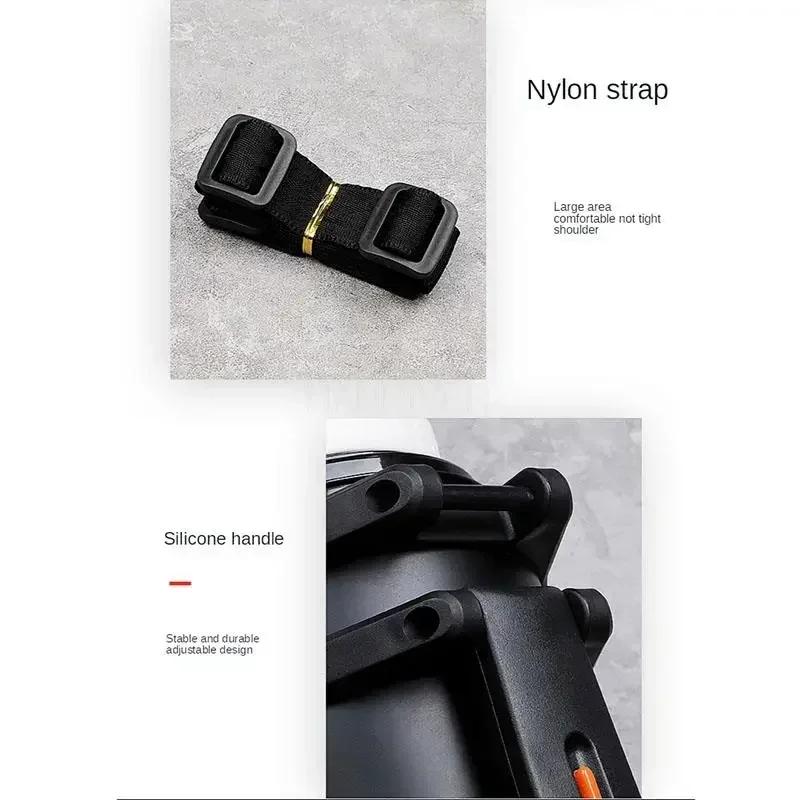 1200-4000ML Large Thermos Bottle Vacuum Flasks Stainless Steel Insulated Water Thermal Cup With Strap 48 Hours Insalation