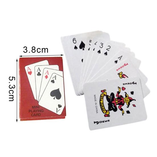 Lovely Mini Poker Cards Outside Outdoor Travel Interesting Game