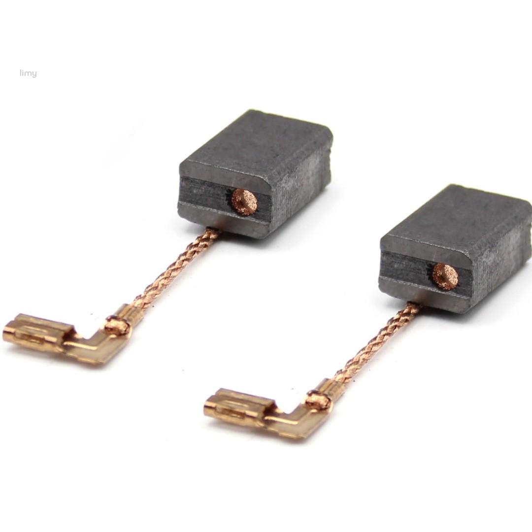 

Peigu 1 пара новых угольных щеток для угловой шлифовальной машины Makita GA 5030 CB-459 6 мм * 9 мм * 13 мм