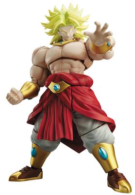 Standardowy plastikowy model Dragon Ball Legendary Super Saiyan Broly w kolorze