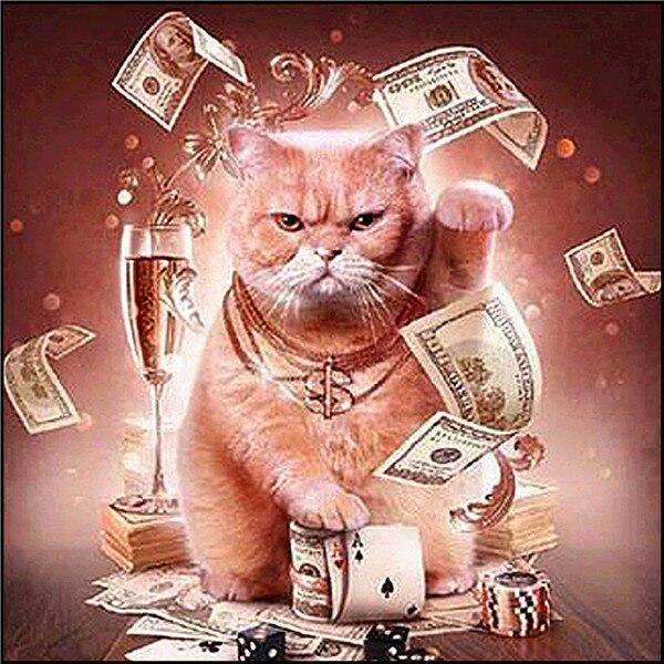 Diy 5d diamant malerei cartoon tier runde diamant mosaik hause dekoration stickerei