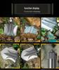Lang Shen Multifunctional German Steel Entrenching Tool: Outdoor Self-Defense, Folding Shovel for Fishing and Military Use