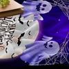 Halloween Schloss Geister Aufdruck Decke für Sofa Bett Reise Camping Wohnzimmer Büro Klimadecke für Alle Jahreszeiten Geschenke