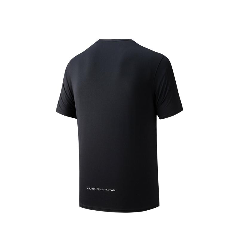 Anta Minimalist Fashion Quick-Dry Letter Sports Short Sleeve T-Shirt Men tops 152625108-7