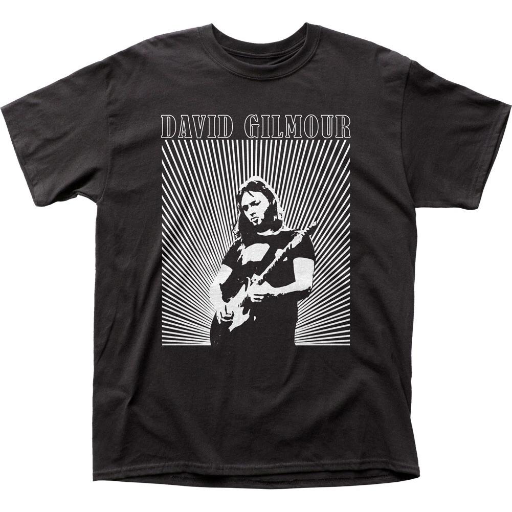 David Gilmour Gilmour Live Mens T Shirt Rock and Roll Music Classic Band Black