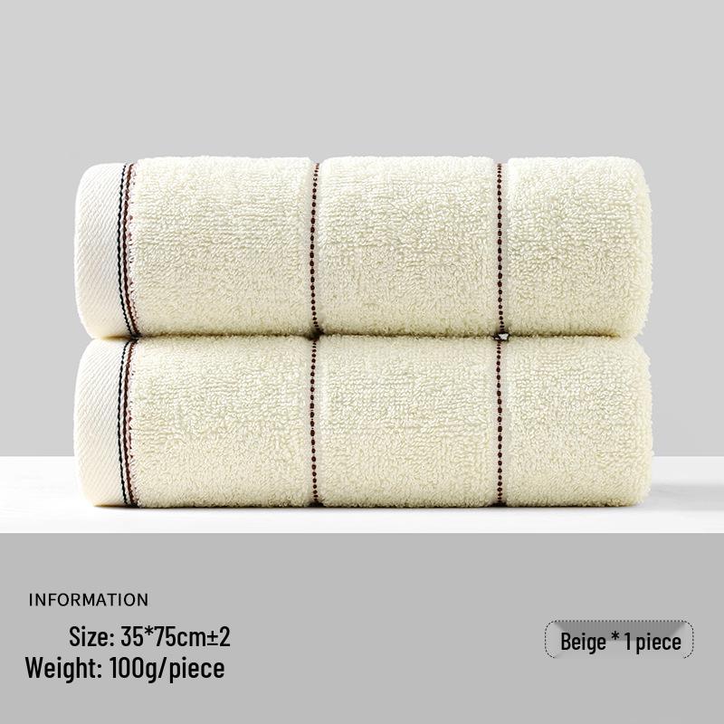 Pure Cotton Jacquard Absorbent Washcloth - All Seasons Soft Towel