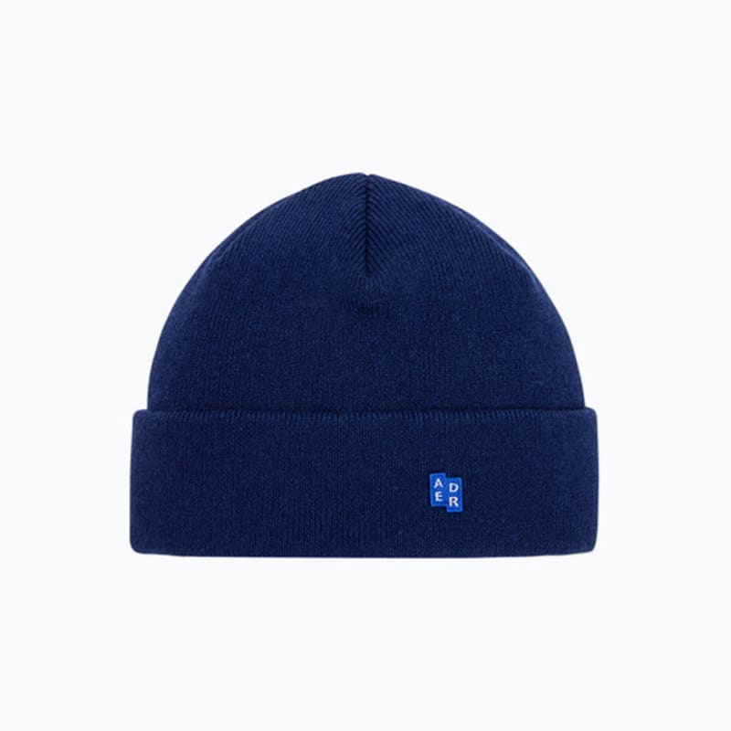 

Значительный ADERERROR Say; Шапка бини BL Tag 02 Темно-синяя one