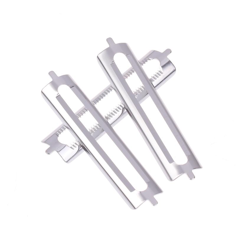 10 st Rostfritt Stål Skalare Blad Ersättning Dubbel Skalare Sparisskalare Multifunktionella Skalverktyg Köksredskap