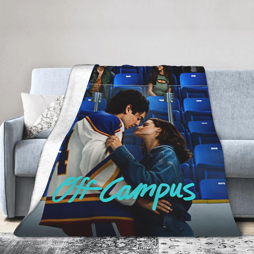 Off Campus Garrett Graham Flannel Blanket Winter Super Warm Throw Blanket for Child Living Room Funny Bedspread Sofa Bed Cover