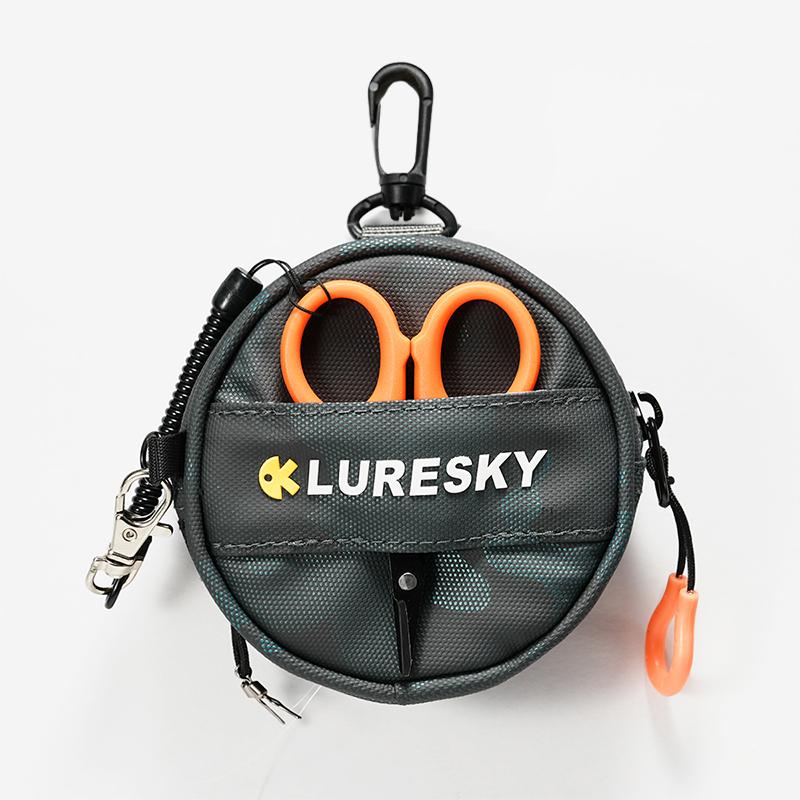 Carbon Fiing Line Storage Bag Portable Multifunctional Main Line Le Line Scissors Case for Lure Fiing Gear Fishing Accessories
