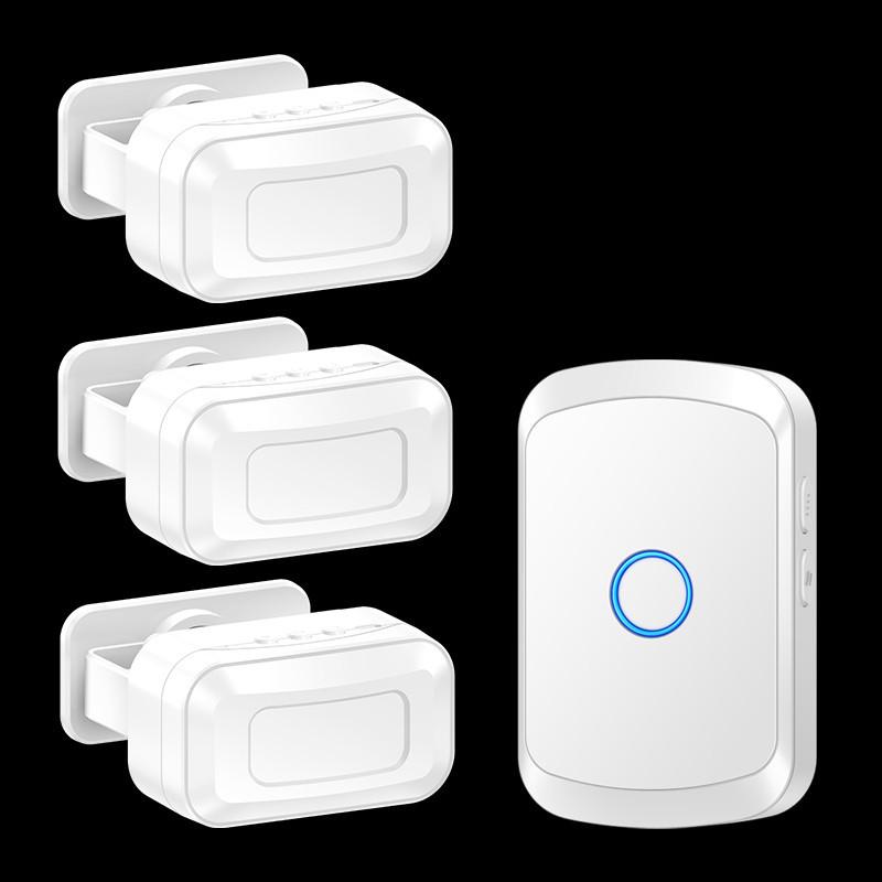 Entrance Sensor Greeter Bell: Visitor Welcome Voice Prompt for Shops & Supermarkets