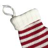 Festive Party Favor Pouches Mini Knitted Christmas Stocking Ornaments, Knit Xmas Tree Hanging Decor, Small Gift Card Holders Pendants for Tree,