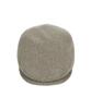 Bajal Studded Logo Retro Wool Beret Beige