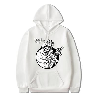 Vintage Gbrs Forward Observations Group Hoodie Unisex Cotton Hoody Punk Horror Skull Hooded Sweatshirts Unisex Clothes Streetwear