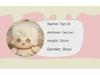 Genuine Tan Jianci Long-Haired Plush Cotton Doll - Tan Xier Star Holiday Gift