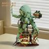 NEUER Piraten-Oktopus MOC Bausteine Kreatisches Meeresungeheuer DIY Steine Puzzle Spielzeug Tier Tiefsee Montage Modell Erwachsener Kind Geschenk