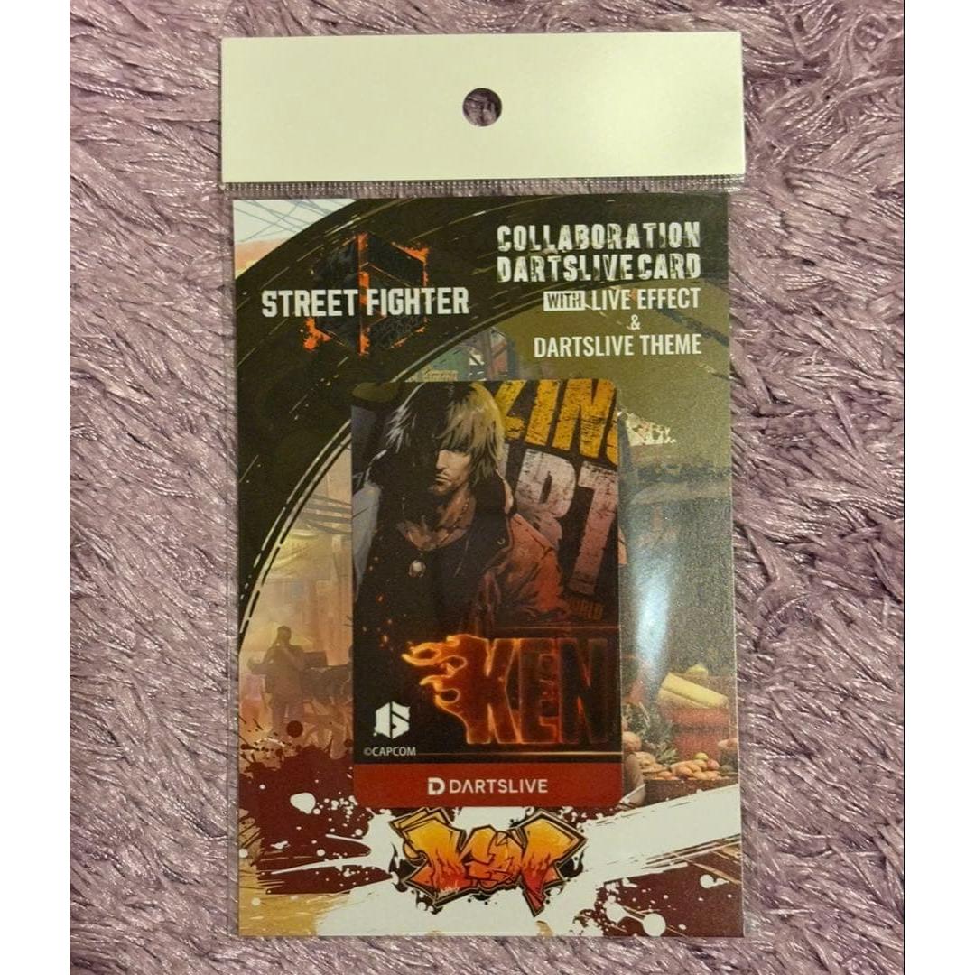 Used Ken Street Fighter 6 Darts Live Card