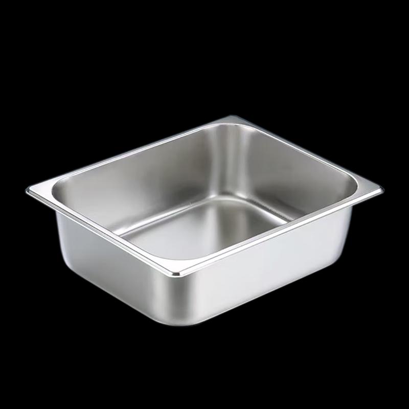 304 Stainless Steel 1/2 Size Gastronorm Food Pan