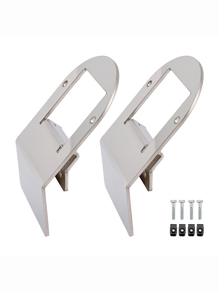 2PCS Watermelon Under Glow Frame Bracket Universal Clamp Style Mount For Truck