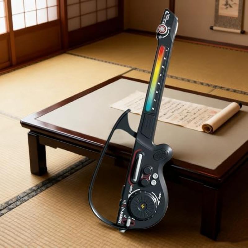 Iouyjiu Kindergitarre - Saitenloses Kabelloses Lernspielzeug, Musik Bassgitarren Spielset - Für Jugendliche Kinder