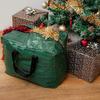 Christmas Tree Storage Bag Generous Capacity Waterproof Dustproof Reinforced Tear-Resistant PE Woven Tree Storage Organizer