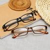Classic Unisex Folding Reading Glasses with Box Blue Light Blocking Vintage Far Sight Diopter Eyewear for Men Women