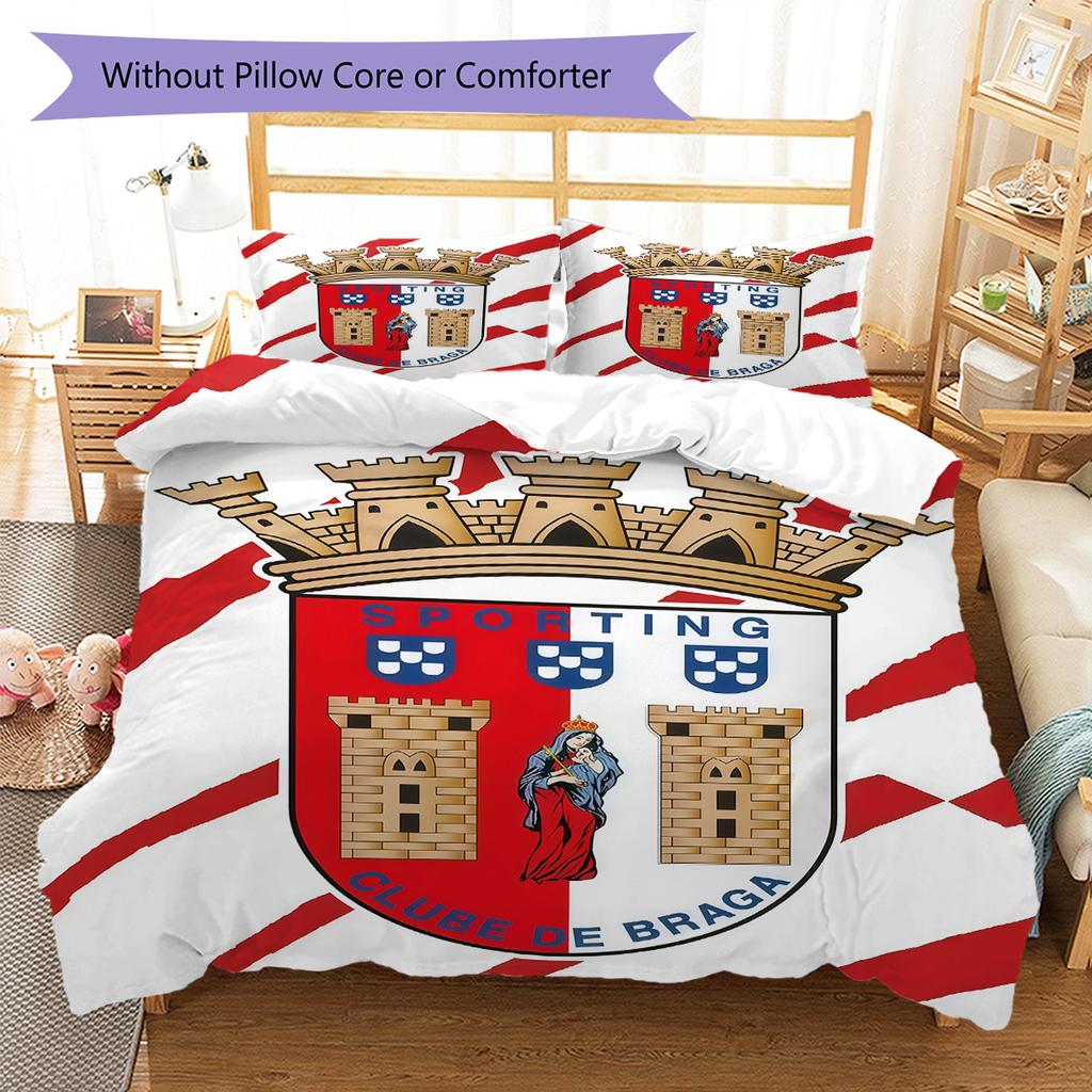 BRA poster Bedding Quilt Set Quilt Cover Pillowcase Home Decoration Birthday Gift (1 * duvet cover + 2 * pillowcase, without core)