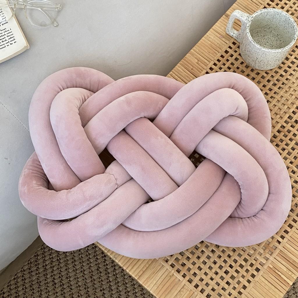 Nordic Relaxing Circular Shape Cushion For Living Room And Office Decor With Soft Plush Cover