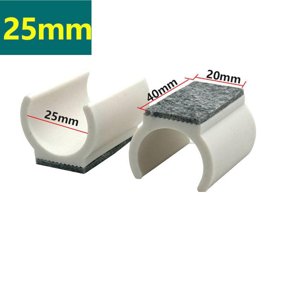 8pcs Chair Furniture Foot Pad Gliders 25mm For Protecting Floors Reducing Noise Wool Felt Furniture Foot Protective Pad