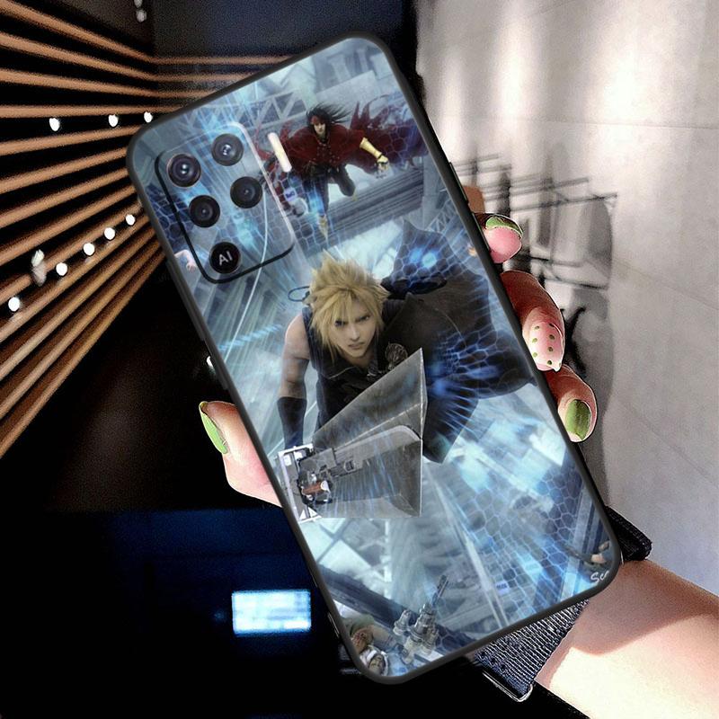 Final Fantasy VII Case For Oppo A78 A98 A18 A38 A58 A60 A80 A40 A77 A57 A17 A74 A54 A94 A96 A76 A16 A15 A5 Pro