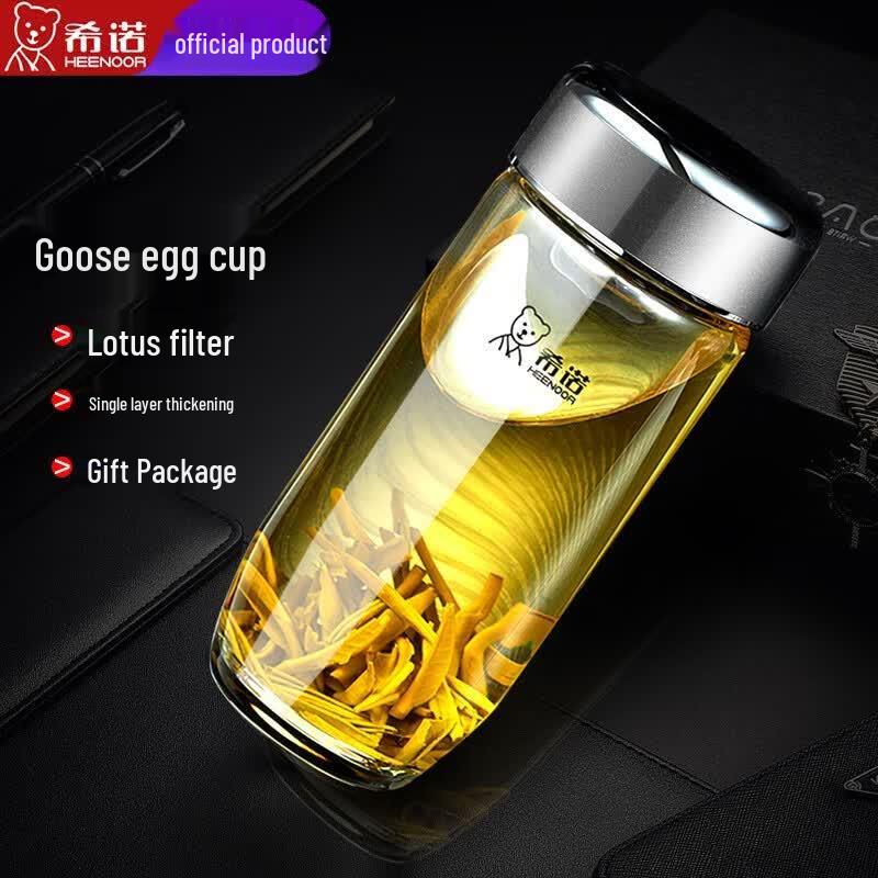 Heenoor XN-7717 Heat-Resistant Glass Drinking Cup
