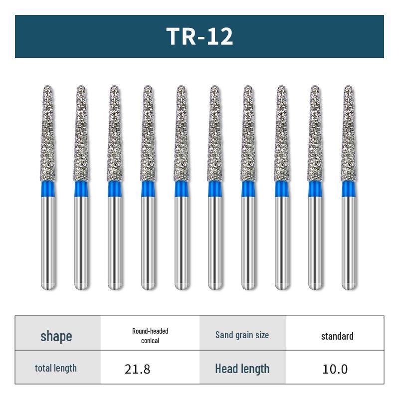 High-Speed Diamond Dental Burs for Polishing, Grinding, and Oral Care