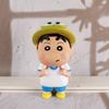 Adorable 18cm Crayon Shin Chan Frog Figure Perfect For Home Dcor Birthday Gifts