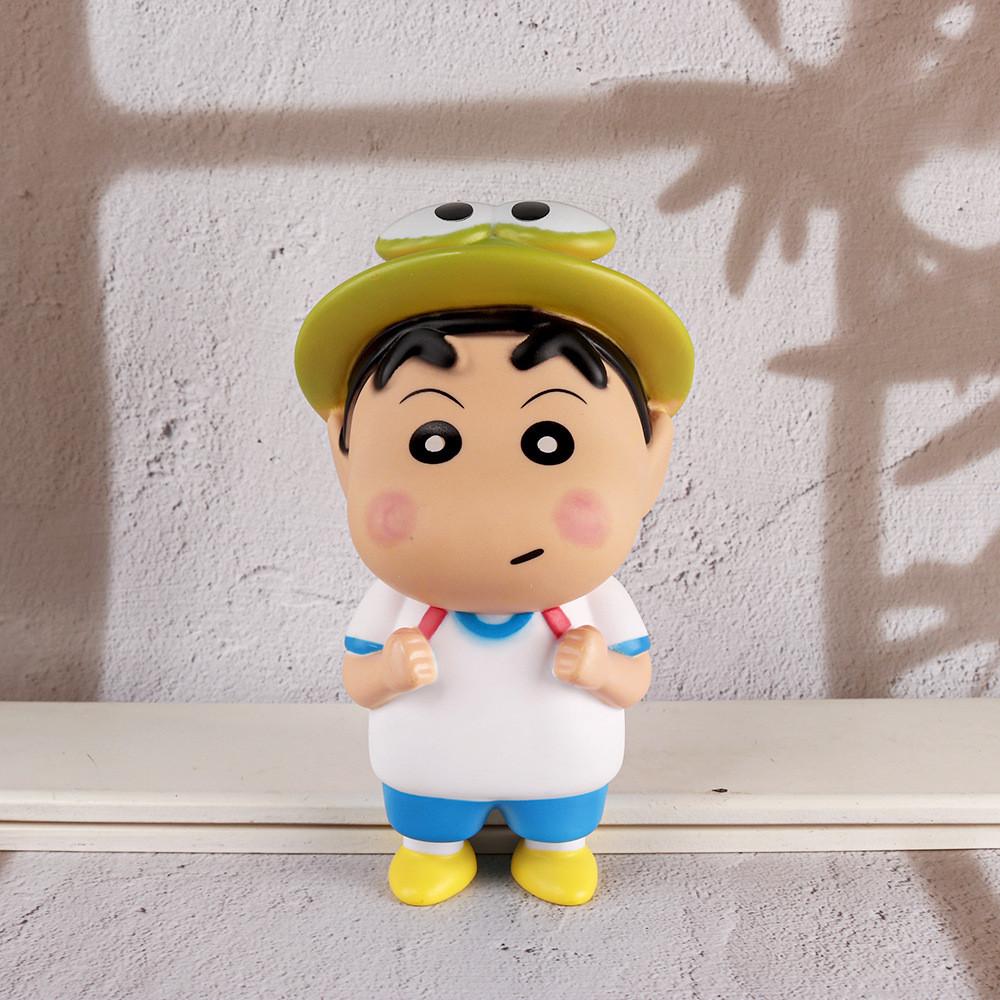 Adorable 18cm Crayon Shin Chan Frog Figure Perfect For Home Dcor Birthday Gifts