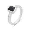 Silver Ring with Natural Sapphire 1.627ct, Product Weight 2.68 G (2150510)
