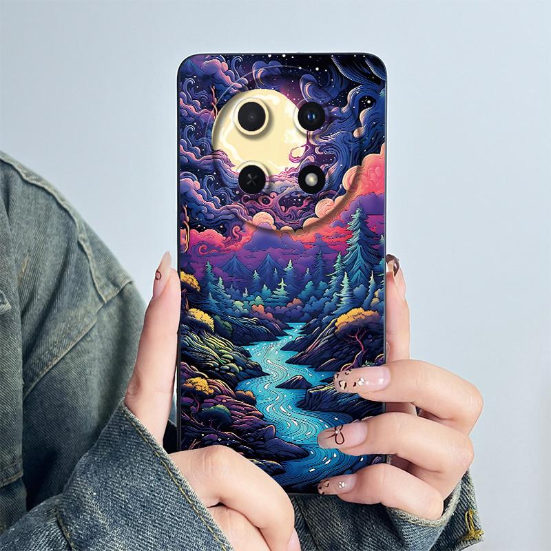 Für Huawei Nova 12i 4G Handyhülle Abdeckung Weiches Silikon Süß Bemalte Schale Cartoon Funda Süß Bedruckte Schutzhülle Coque