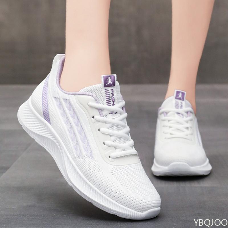 2026 Large Size Autumn Fashion Breathable Lightweight Casual Comfortable Women's Shoes Versatile Flat Shoes Sports Women's Shoes