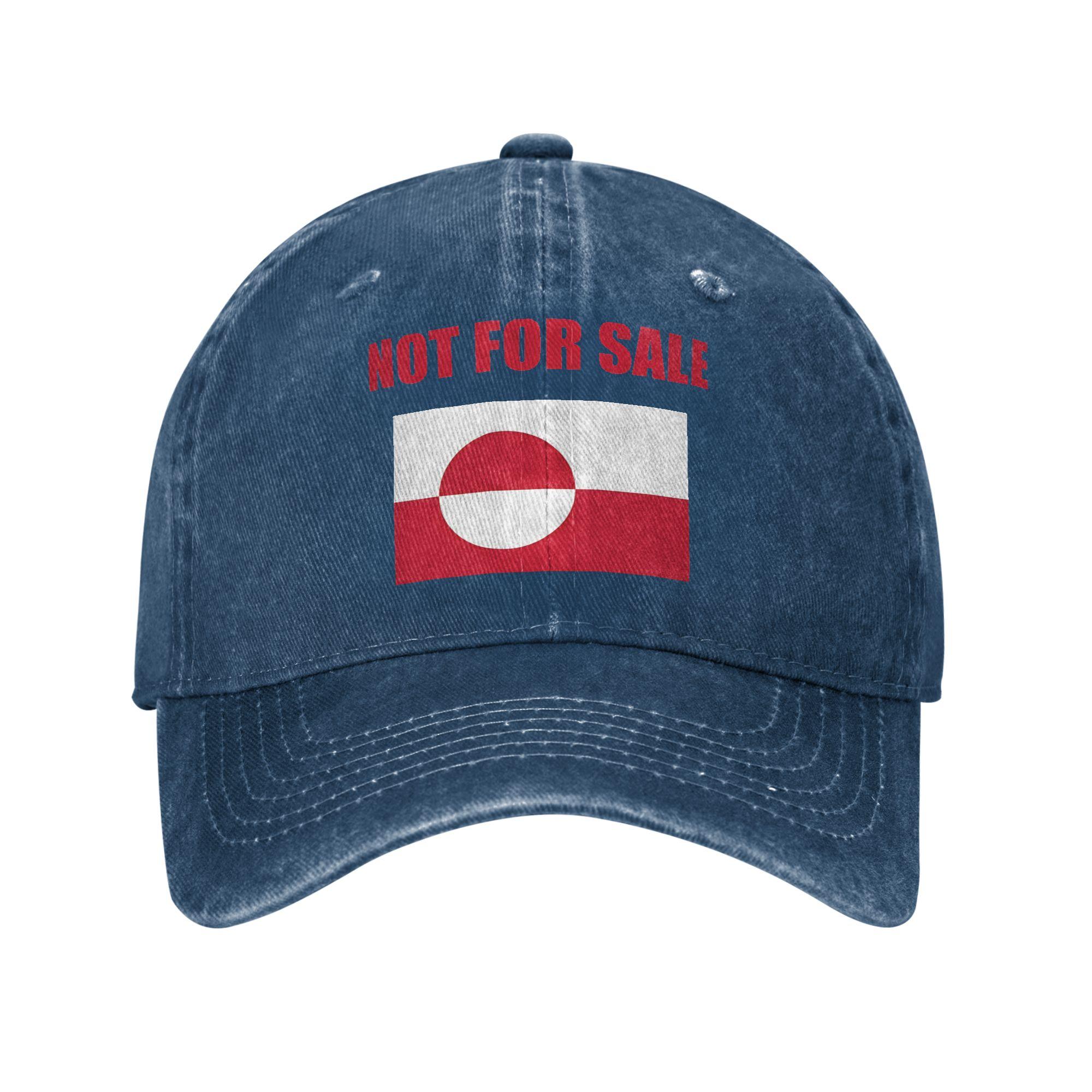 

Baseball Cap Flag Of Greenland NOT FOR SALE Spring y2k Cool Trucker Hat Women Men Design Outdoor Sports Sun Visor Baseball Caps One Size темно-синього кольору