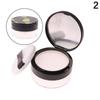 Plastic Empty Loose Powder Jar With Makeup Puff Box Sifter Container Cosmetic Pot Portable Loose Powder Box Refillable Pot