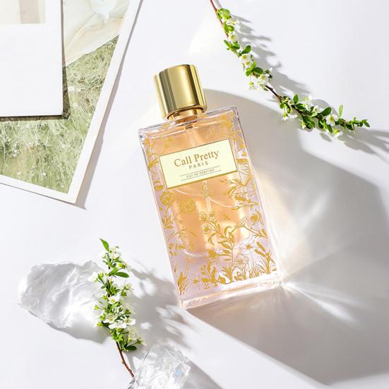 50ML Women Perfume Long-lasting Floral Fragrance Natural Plants Extract Fresh Liquid Perfume Spray for Neck Wrist Hair Body