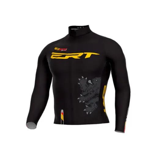Giacca Invernale Pile Termico Uomo Giacca da Ciclismo di Squadra Manica Lunga Tuta Maglia Vestiti Bici Mtb Strada Ciclismo Uomini